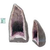 Geoda Ametist cu Calcit Naturala Brazilia - 45x30x29 cm - Unicat